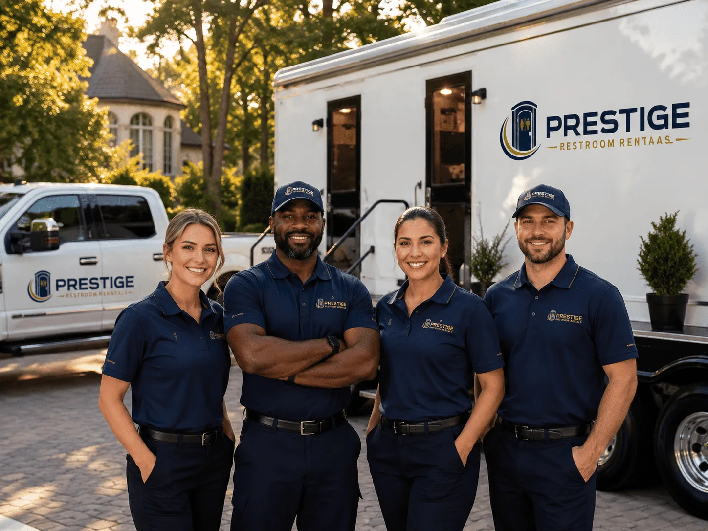 Trusted Luxury Portable Restrooms company in Holman, NM